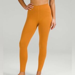 Lululemon InStill High-Rise Tight Leggings Autumn Orange size 6 Activewear